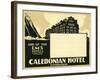 Caledonian Hotel, Edinburg-null-Framed Giclee Print