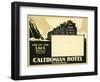 Caledonian Hotel, Edinburg-null-Framed Giclee Print