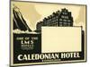 Caledonian Hotel, Edinburg-null-Mounted Giclee Print