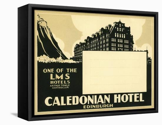 Caledonian Hotel, Edinburg-null-Framed Stretched Canvas