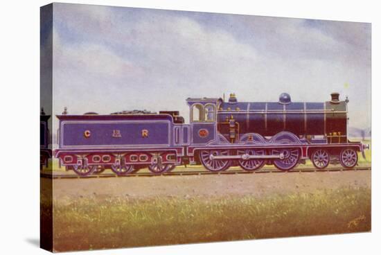 Caledonian Railway 4-6-0 Locomotive No 179 Designed by J F Mcintosh 1913-null-Stretched Canvas