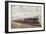 Caledonian Railway 4-6-0 Locomotive Pulling the Glasgow Express Train-null-Framed Giclee Print