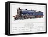 Caledonian Railway Express Loco No 903-W.j. Stokoe-Framed Stretched Canvas