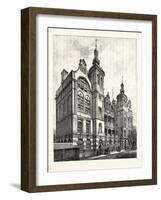 Caledonian Road School-null-Framed Giclee Print