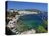 Calella De Palafrugell and Cap De St. Sebastia, Costa Brava, Catalonia, Spain, Mediterranean, Europ-Stuart Black-Stretched Canvas