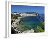 Calella De Palafrugell and Cap De St. Sebastia, Costa Brava, Catalonia, Spain, Mediterranean, Europ-Stuart Black-Framed Photographic Print