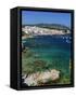 Calella De Palafrugell and Cap De St. Sebastia, Costa Brava, Catalonia, Spain, Mediterranean, Europ-Stuart Black-Framed Stretched Canvas