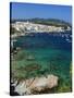 Calella De Palafrugell and Cap De St. Sebastia, Costa Brava, Catalonia, Spain, Mediterranean, Europ-Stuart Black-Stretched Canvas