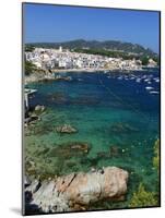 Calella De Palafrugell and Cap De St. Sebastia, Costa Brava, Catalonia, Spain, Mediterranean, Europ-Stuart Black-Mounted Photographic Print