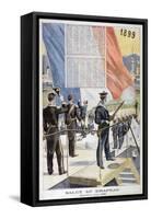 Calendar for 1899-Rudaux-Framed Stretched Canvas