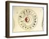 Calendar of the Aztec Year, c.1907-null-Framed Giclee Print