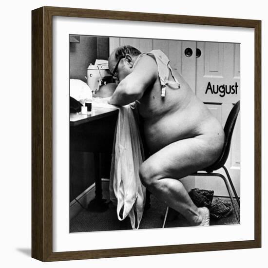 Calendar Photo Copied by Alfred Eisenstaedt-Alfred Eisenstaedt-Framed Photographic Print