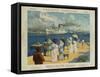 Calendrier Marseillais Travel Poster-David Dellepiane-Framed Stretched Canvas