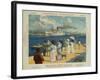 Calendrier Marseillais Travel Poster-David Dellepiane-Framed Giclee Print