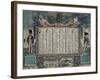 Calendrier Révolutionnaire de janvier à juin 1792-null-Framed Giclee Print