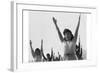 Calesthenics-Ansel Adams-Framed Art Print