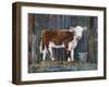 Calf and Bucket-Alex Williams-Framed Giclee Print