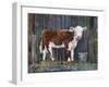 Calf and Bucket-Alex Williams-Framed Giclee Print