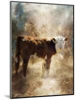 Calf in the Sunday Sun-Jai Johnson-Mounted Giclee Print