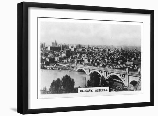 Calgary, Alberta, Canada, C1920S-null-Framed Giclee Print