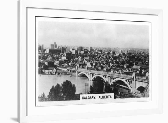Calgary, Alberta, Canada, C1920S-null-Framed Giclee Print