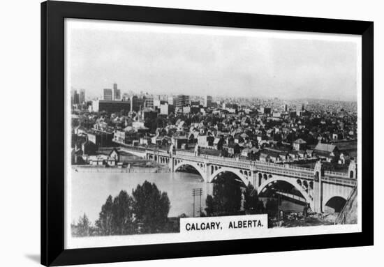 Calgary, Alberta, Canada, C1920S-null-Framed Giclee Print