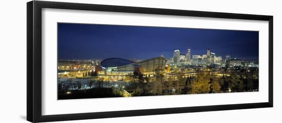 Calgary, Alberta, Canada-Walter Bibikow-Framed Photographic Print