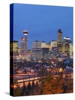 Calgary, Alberta, Canada-Walter Bibikow-Stretched Canvas