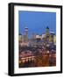 Calgary, Alberta, Canada-Walter Bibikow-Framed Photographic Print