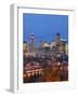 Calgary, Alberta, Canada-Walter Bibikow-Framed Photographic Print