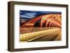 Calgary at Night-Elena_Suvorova-Framed Photographic Print