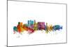 Calgary Canada Skyline-Michael Tompsett-Mounted Art Print