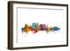 Calgary Canada Skyline-Michael Tompsett-Framed Art Print