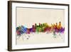 Calgary Canada Skyline-Michael Tompsett-Framed Art Print