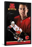 Calgary Flames - J. Gaudreau '18-null-Framed Poster