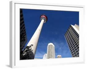 Calgary Tower, Calgary, Alberta, Canada, North America-Hans Peter Merten-Framed Photographic Print