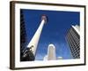 Calgary Tower, Calgary, Alberta, Canada, North America-Hans Peter Merten-Framed Photographic Print