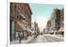 Calhoun Street, Ft. Wayne, Indiana-null-Framed Art Print