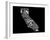 Cali 3-Jace Grey-Framed Art Print