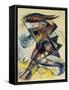 Caliban. Figure for Shakespeare's 'the Tempest', 1914-Franz Marc-Framed Stretched Canvas