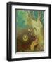 Caliban's Sleep (Shakespeare, the Tempest), 1895-1900-Odilon Redon-Framed Giclee Print