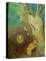 Caliban's Sleep (Shakespeare, the Tempest), 1895-1900-Odilon Redon-Stretched Canvas