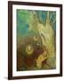 Caliban's Sleep (Shakespeare, the Tempest), 1895-1900-Odilon Redon-Framed Giclee Print