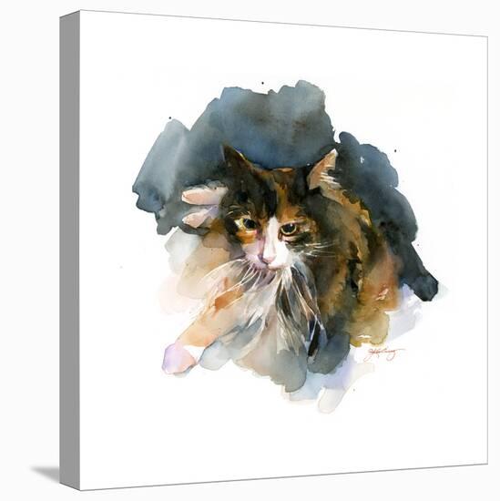 Calico Cat, 2015-John Keeling-Stretched Canvas