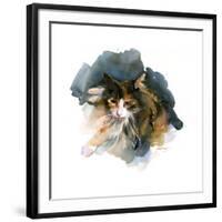 Calico Cat, 2015-John Keeling-Framed Giclee Print