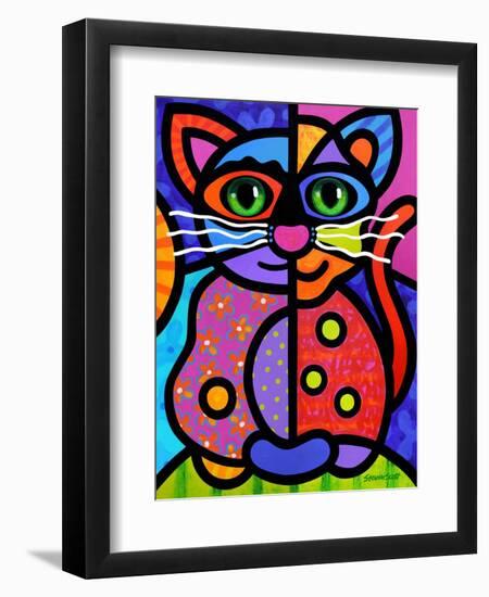 Calico Cat-Steven Scott-Framed Premium Giclee Print