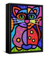 Calico Cat-Steven Scott-Framed Stretched Canvas