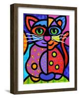 Calico Cat-Steven Scott-Framed Giclee Print