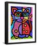 Calico Cat-Steven Scott-Framed Giclee Print