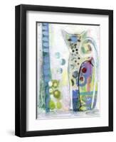 Calico Cat-Wyanne-Framed Giclee Print